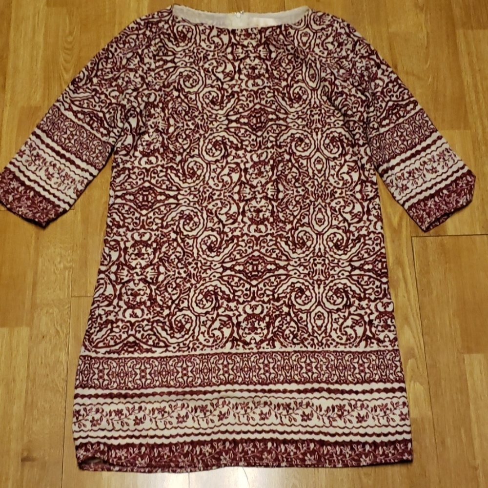 Skies are Blue paisley print shift dress